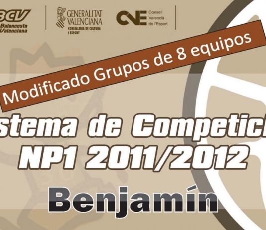 Nuevo Sistema de Competición Benjamín NP1
