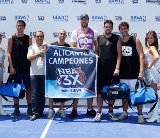 El NBA BBVA Experience on Tour llenó Alicante de baloncesto