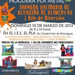 Jornada solidaria de recogida de alimentos del C.D. Xelasport