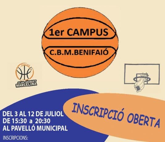 1º Campus Roquette C.B.M. Benifaió y Campus Bàsquet i Aigua Canals