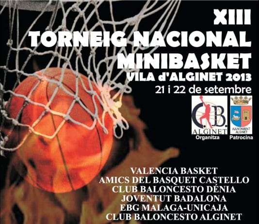XIII Torneo Nacional Minibàsquet Alginet 2013