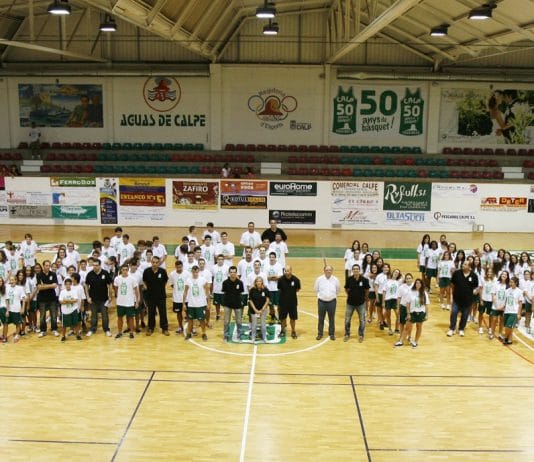 Calpe celebra sus 50 años de baloncesto