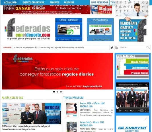 El CSD presenta “Federados por el deporte”