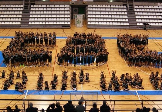 Más de 300 jugadores en la presentación del C.B. Castellón