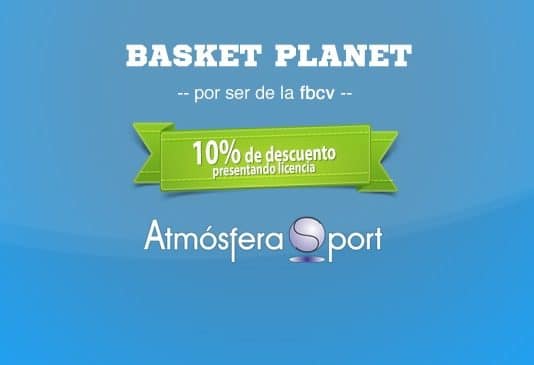 10% de descuento en Basket Planet