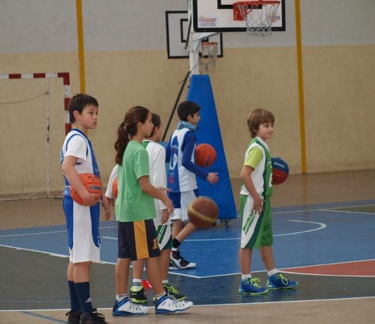 Los alevines entrenaron dentro del Programa de Tecnificación