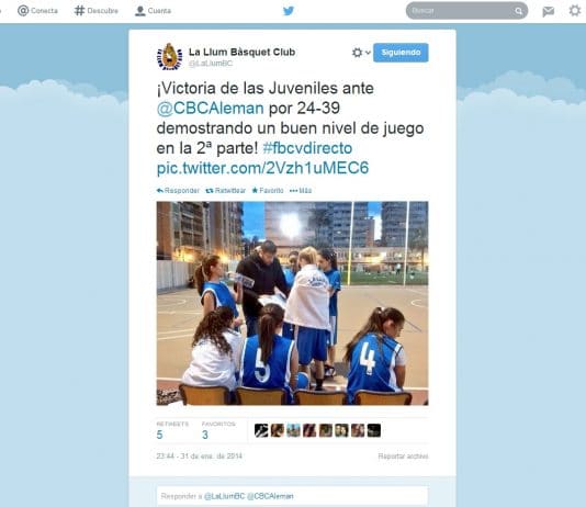 La Llum B.C. toma posiciones en #fbcvdirecto