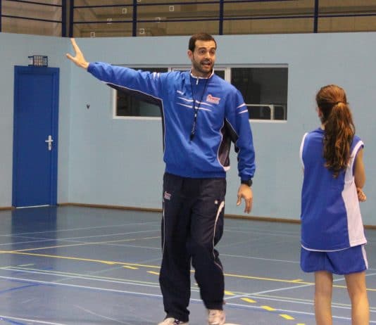 Clínic de Manu Orrico con la Selección Alevín