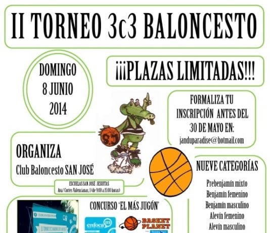 II Torneo 3c3 de Baloncesto C.B. San José