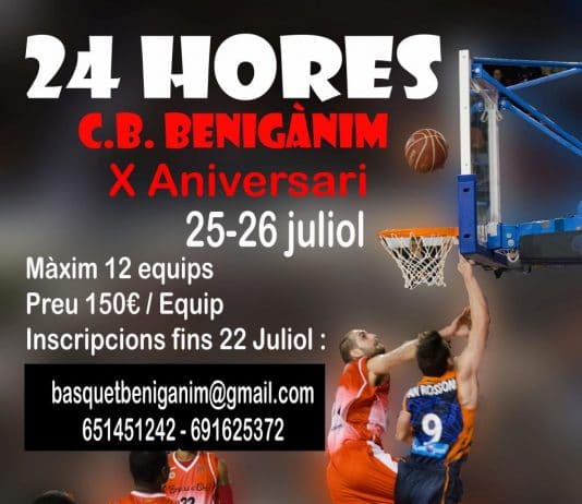 24 horas de baloncesto C.B. Benigànim