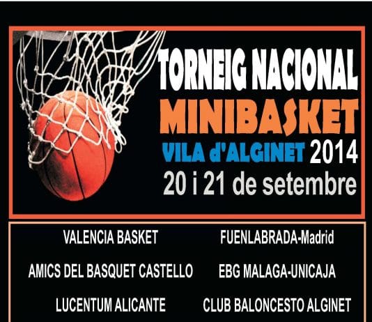 XIV Torneo Nacional Minibàsquet Vila d’Alginet