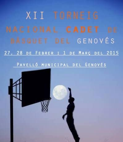 XII Torneig Nacional Cadet en Genovés