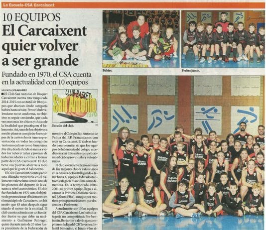 El Superbasket con el CSA Carcaixent