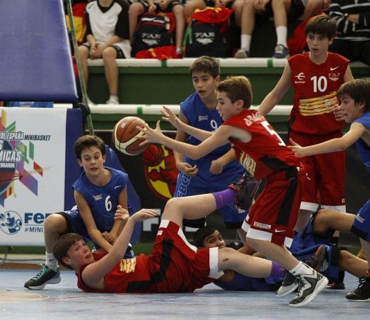 Debut en el Campeonato de España Minibasket