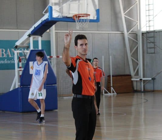 Christian Blanco y Cristian García arbitran en el Cto. Junior