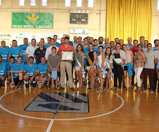 L’Alcora BC homenajea a Enrique Gómez y Lorenzo López