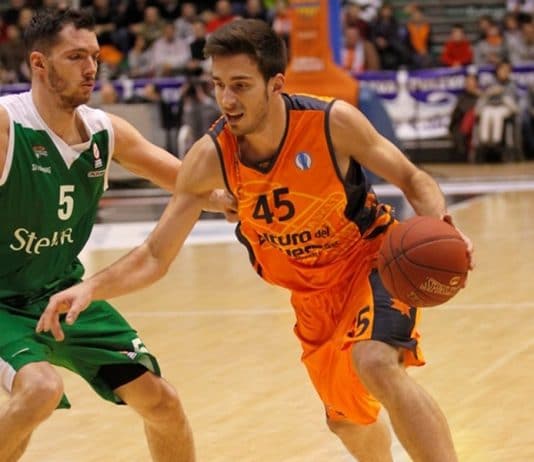 Primer mejor quinteto con David Guardia