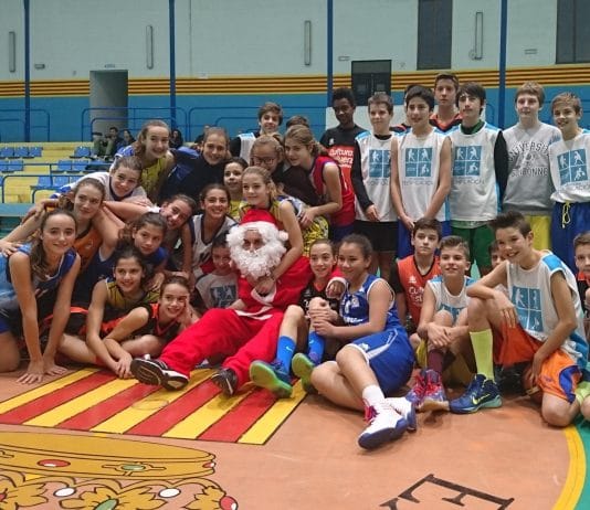Papá Noel visitó a la Preselección Alevín