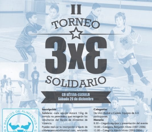 Eventos solidarios del CB Bétera y CB Aspe