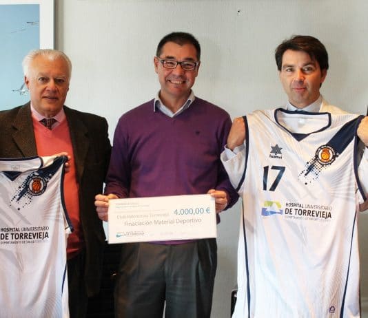Colaboración entre el CB Torrevieja y el Hospital Universitario