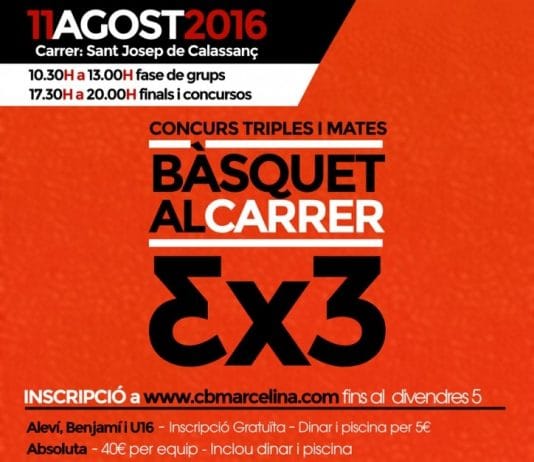 Bàsquet al carrer 3×3 Benifaió