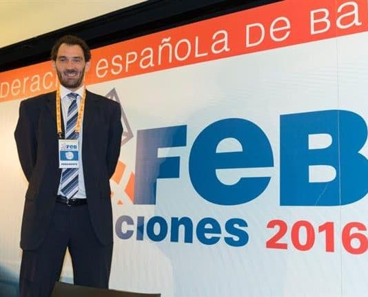 Jorge Garbajosa, nuevo presidente de la FEB