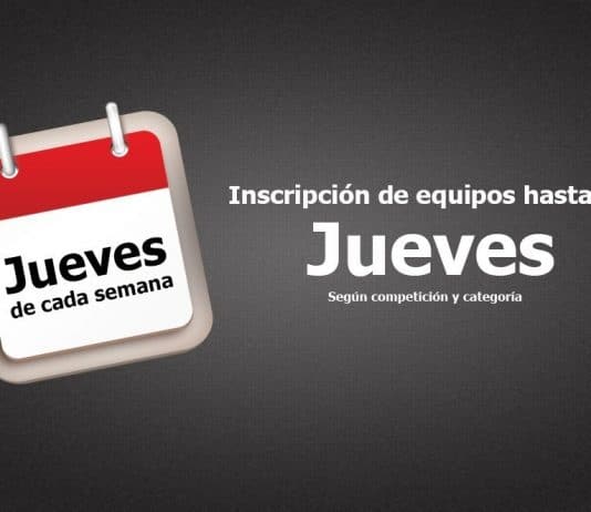 Primer jueves de inscripción