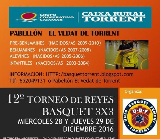 12º Torneo de Reyes 3×3 en Torrent