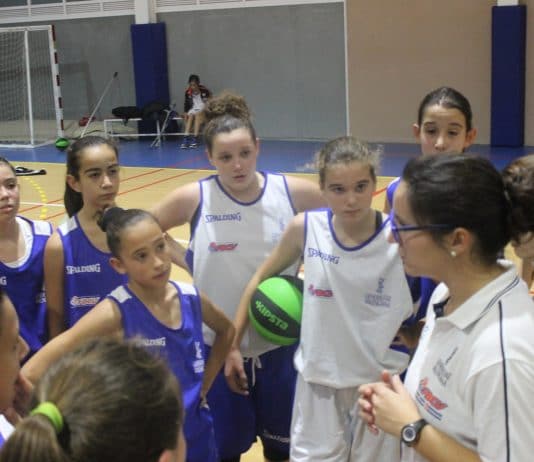 Clínic de Ana Prats con la Selección Alevín en Denia