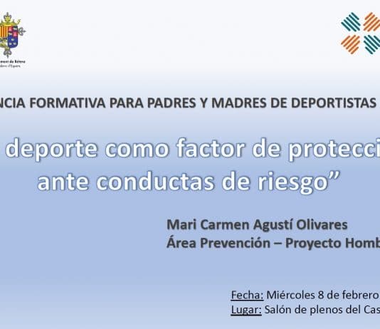 Conferencia formativa para padres y madres