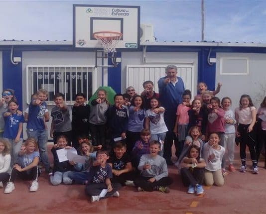 Todos los colegios de Actibasket ya tienen sus canastas