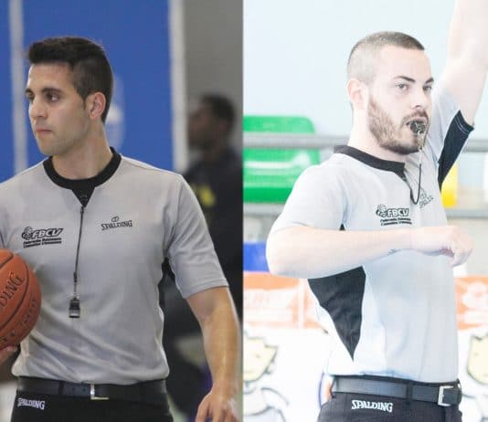 Árbitros FBCV en las Competiciones FEB 2017/2018