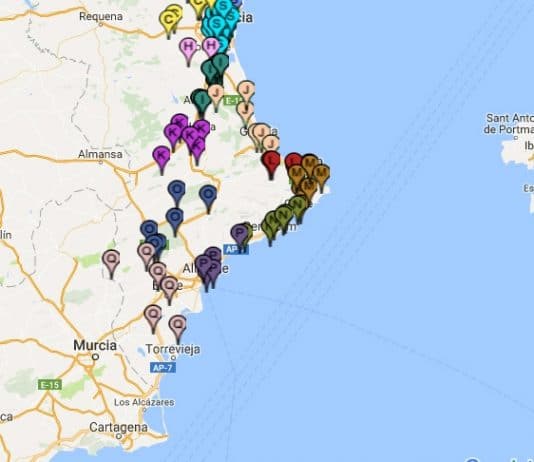 Distribución de grupos en IR y Senior 2ª Zonal