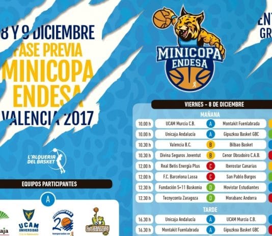 La Minicopa Endesa ya tiene calendario