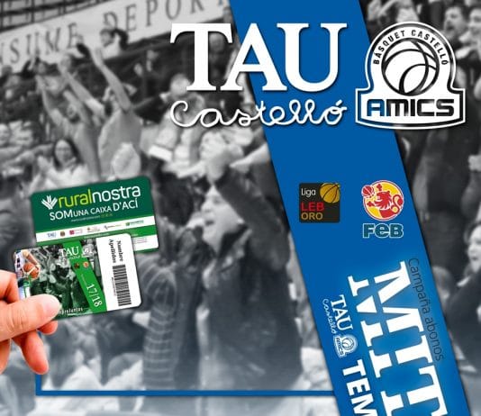 Campaña de socios de media temporada del TAU Castelló