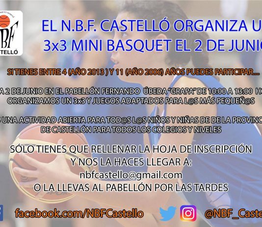3×3 Minibasket del NBF Castelló