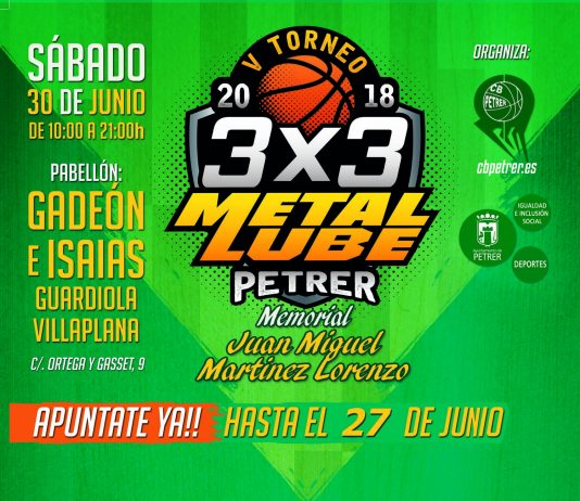 V Torneo 3×3 Metal Lube Petrer