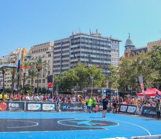 Más de 100 equipos y 2.000 visitantes en el Plaza 3×3 Caixabank