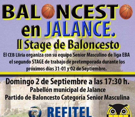 II Stage de Baloncesto CEB Llíria
