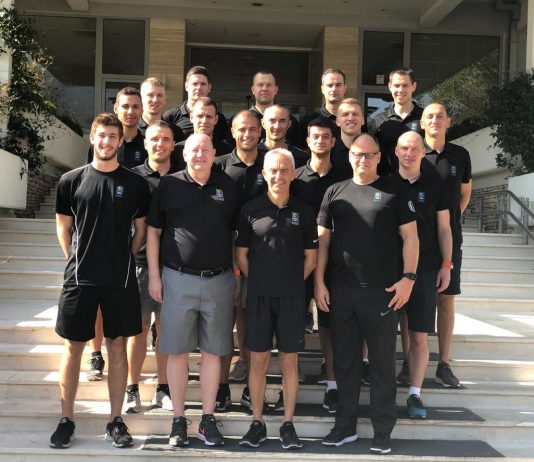 Fernando Calatrava, en el FIBA Élite Camp Bar