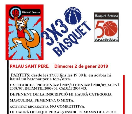 Torneig Bàsquet 3×3 Benissa