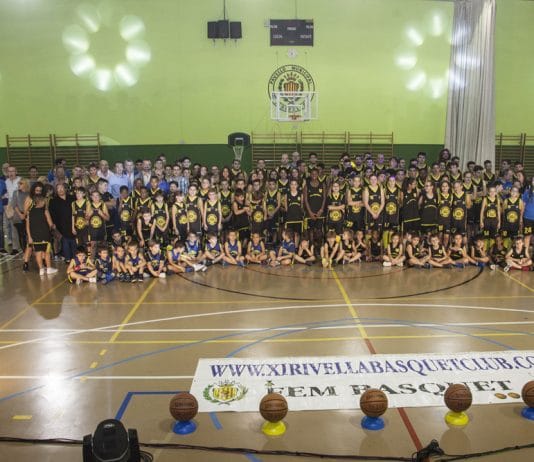 Más de 200 deportistas se presentan con el CB Xirivella