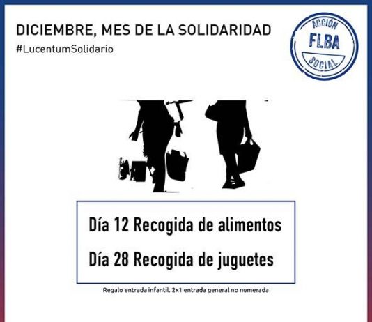 Diciembre solidario de la Fundación Lucentum
