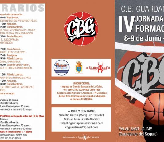 IV Jornadas de Formación del CB Guardamar