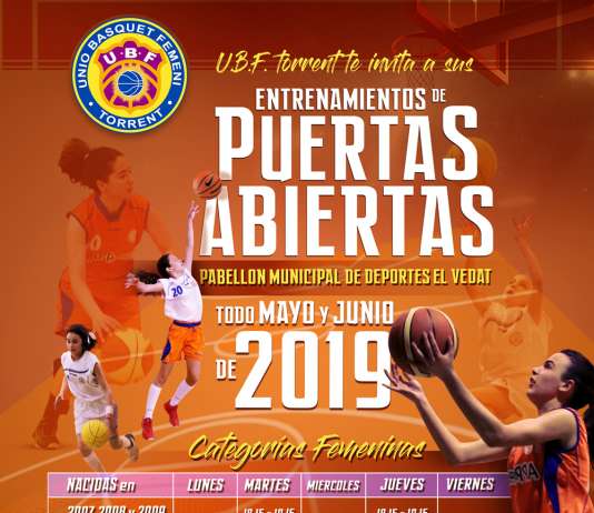 UBF Torrent: Entrenamientos de puertas abiertas