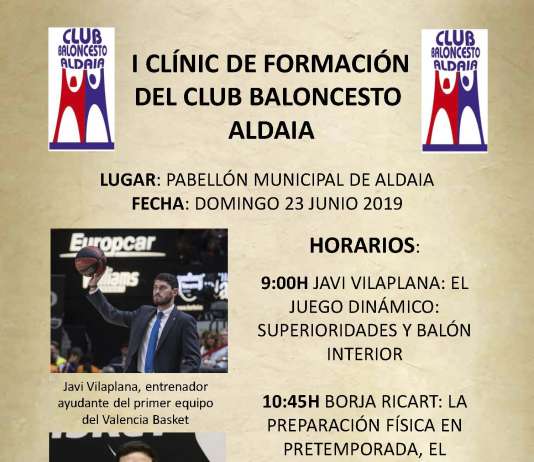 I Clínic de Formación del CB Aldaia