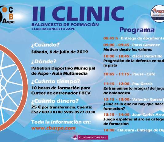 II Clínic de Formación CB Aspe