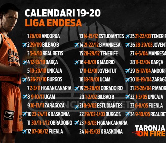 Valencia Basket comenzará la Liga Endesa en la Fonteta ante MoraBanc Andorra