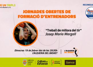 Valencia BC: 7ª jornada de formación con Josep Mª Margall