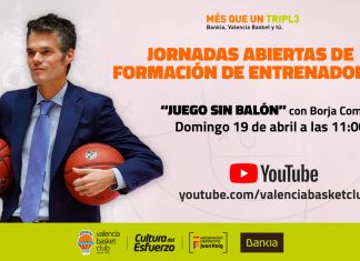 Valencia BC: Jornada de formación online con Borja Comenge